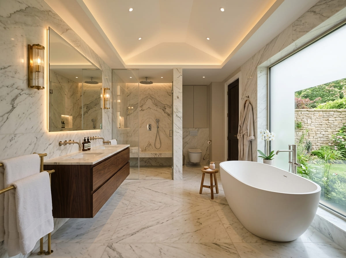 Custom Bathroom Renovation in Yantis